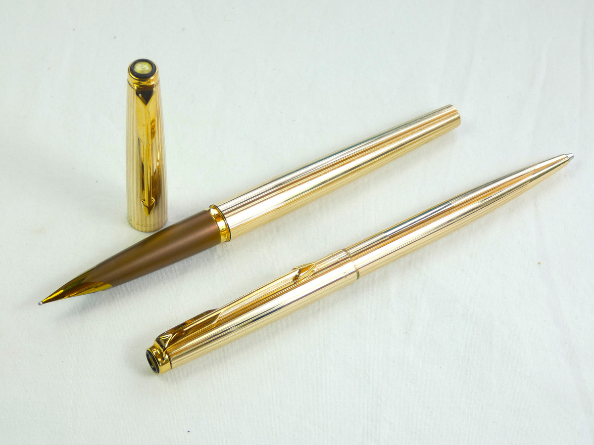 Parker 50 Gold Falcon Set. 1981. – Collectablepens