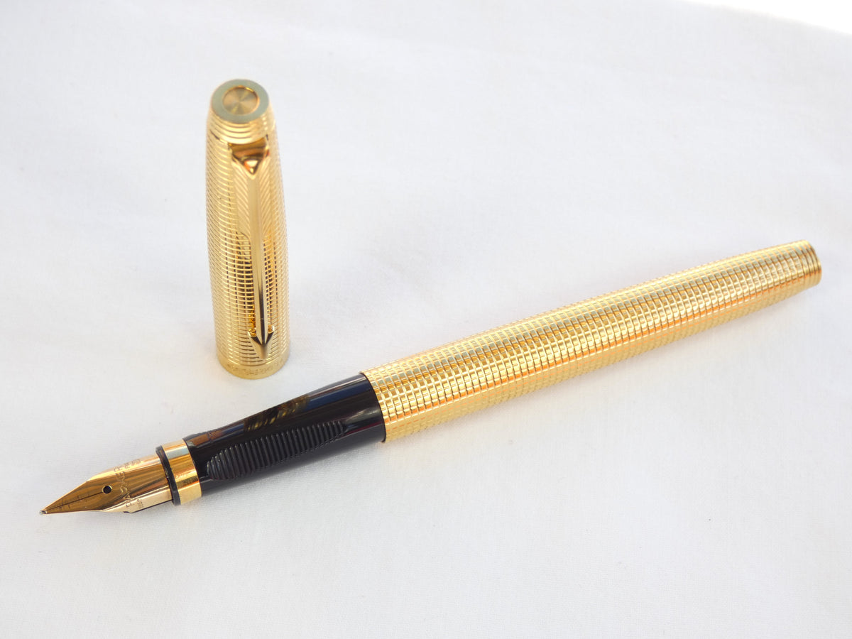 Parker 75 Insignia Deep Cut Cisele. 1986. – Collectablepens