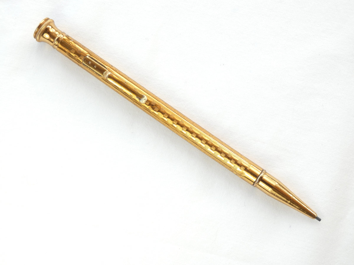American Lead Pencil Co. Gold Plated Pencil.