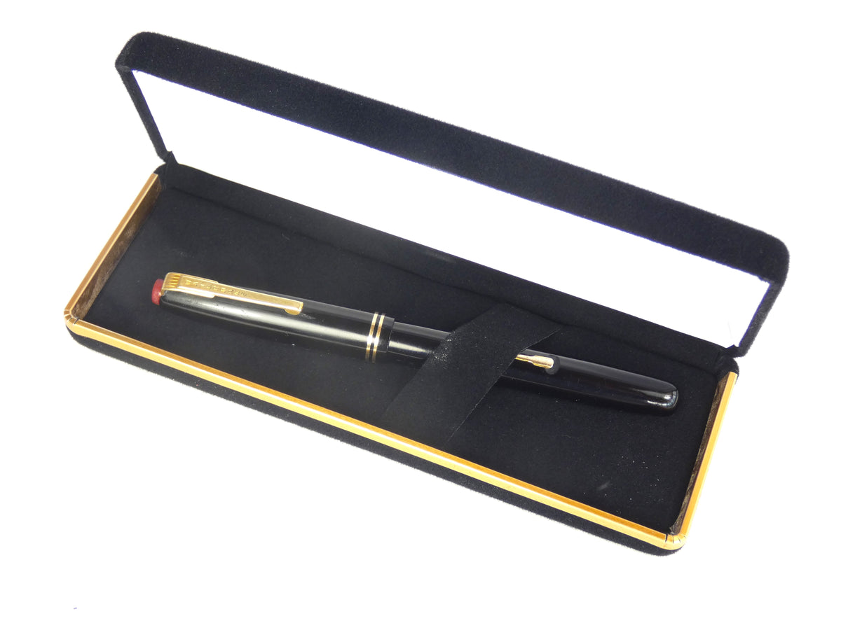WATERMAN　Crusader517　Black　M-nib クルセーダー Waterman 503 Shorthand with flex nib. – Collectablepens