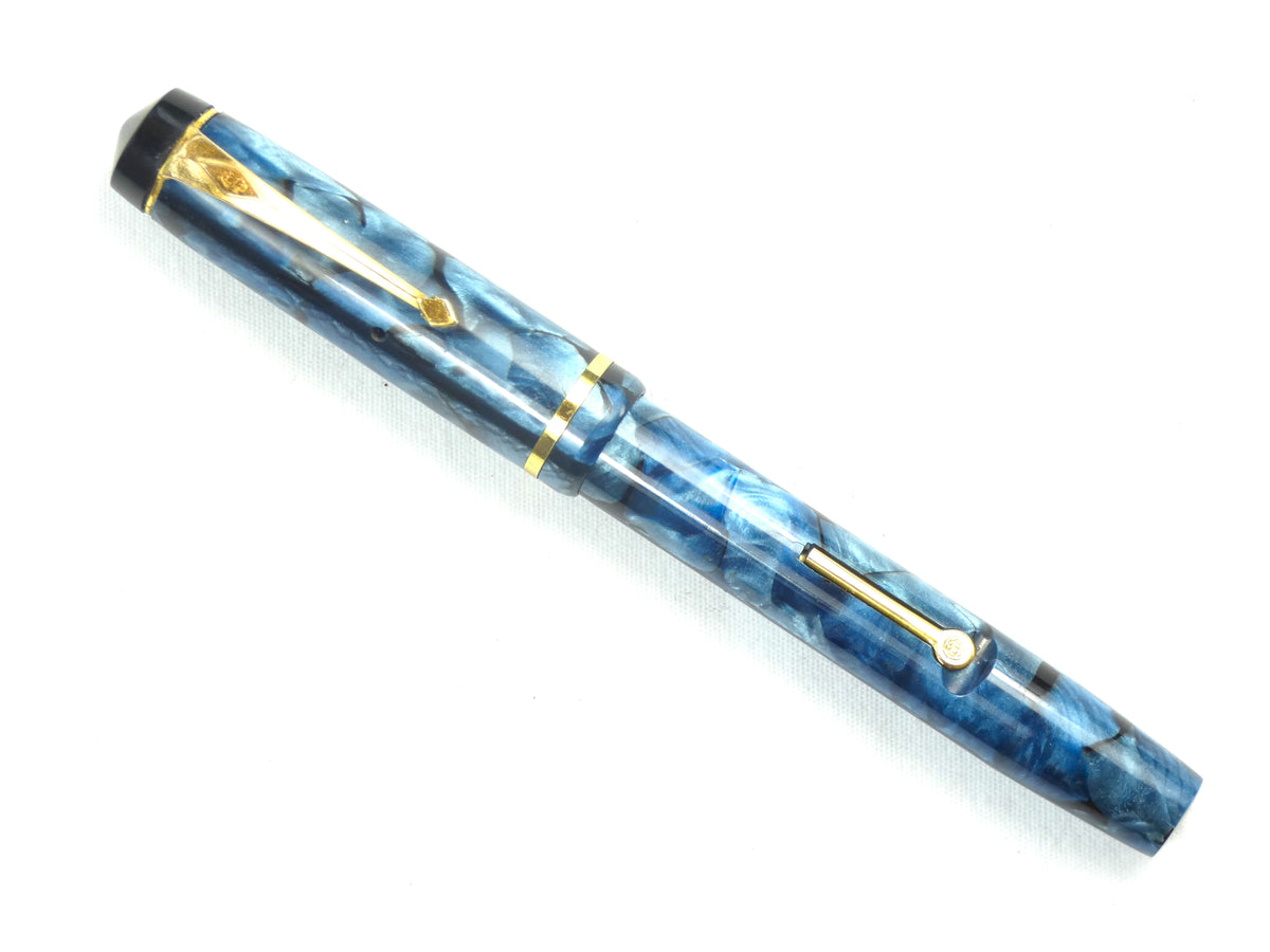 Conway Stewart Dinkie 540 in Blue Marble. – Collectablepens
