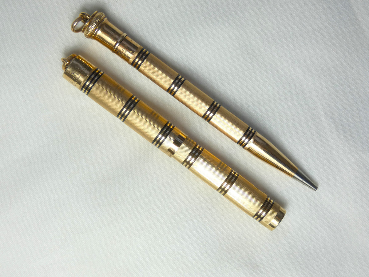 Wahl Eversharp 'Ringed Colonial' set. 1928. Collectablepens