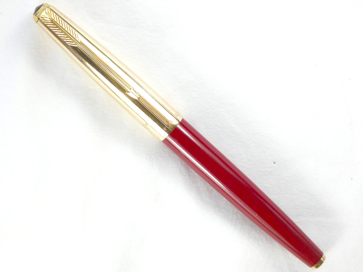 Parker 61 レイジレッド ヘアールーム RainbowCap F-nib Parker