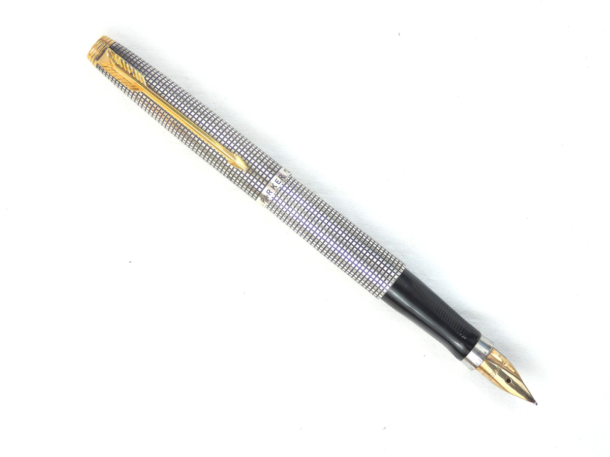 Parker 75 Sterling Silver Flat Top – Collectablepens
