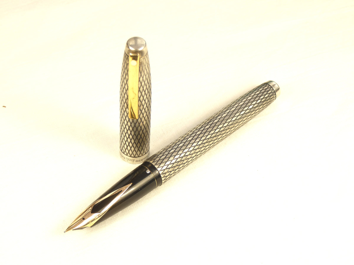 Sheaffer Silver Imperial. c.1973. Medium/Fine Nib. Sterling Silver