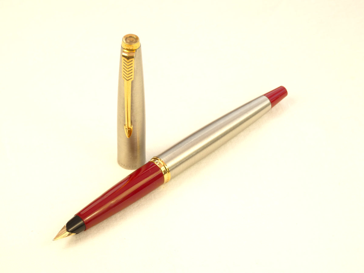 Parker 45 Flighter Special in Rage Red. A very rare pen
