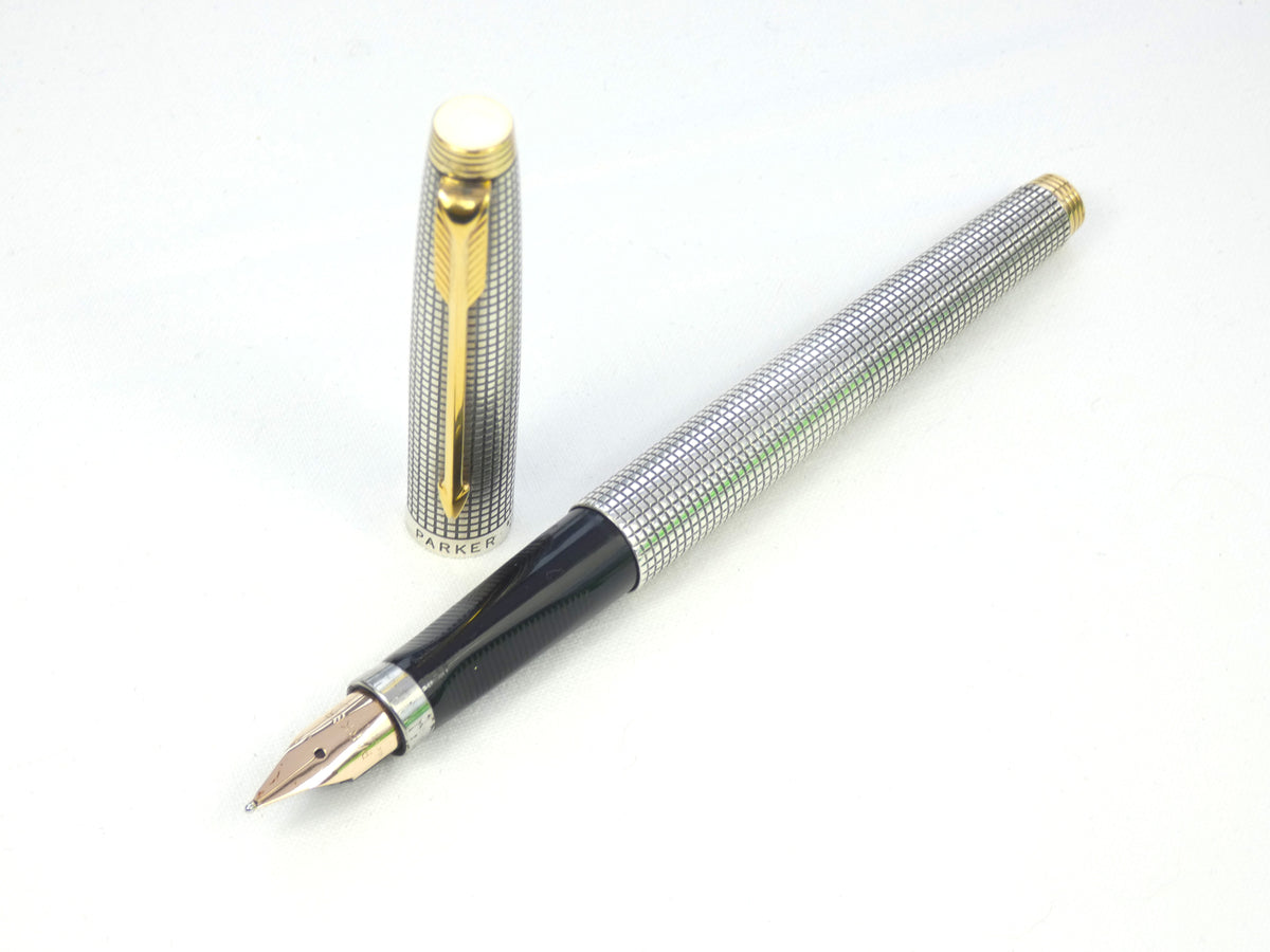 Parker 75 Sterling Silver Flat Top – Collectablepens