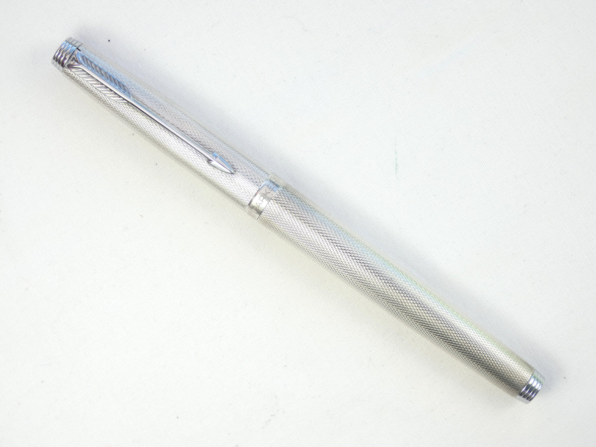 Parker 75 Place Vendome Silver Plated Grain D'Orge. – Collectablepens