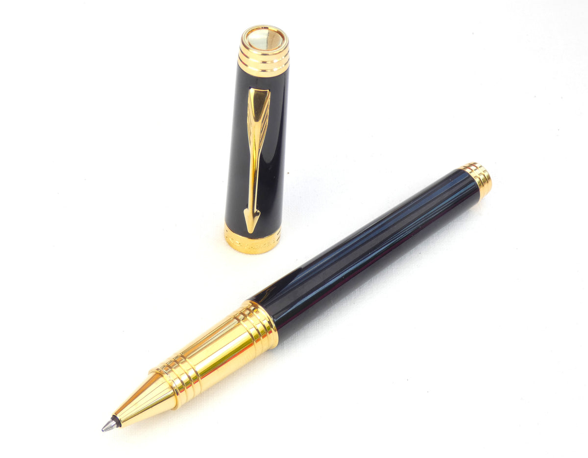 Parker Premier Mk.III. Deep Black GT. Rollerball. Immaculate