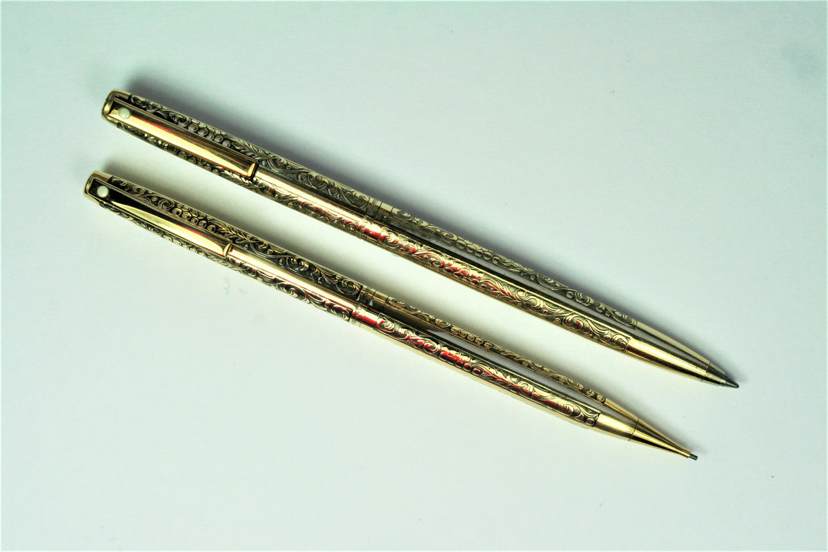 Stylo Plume Schaefer VINTAGE - Bille à Bille - Or 12 Carats - Neuf Avec étui