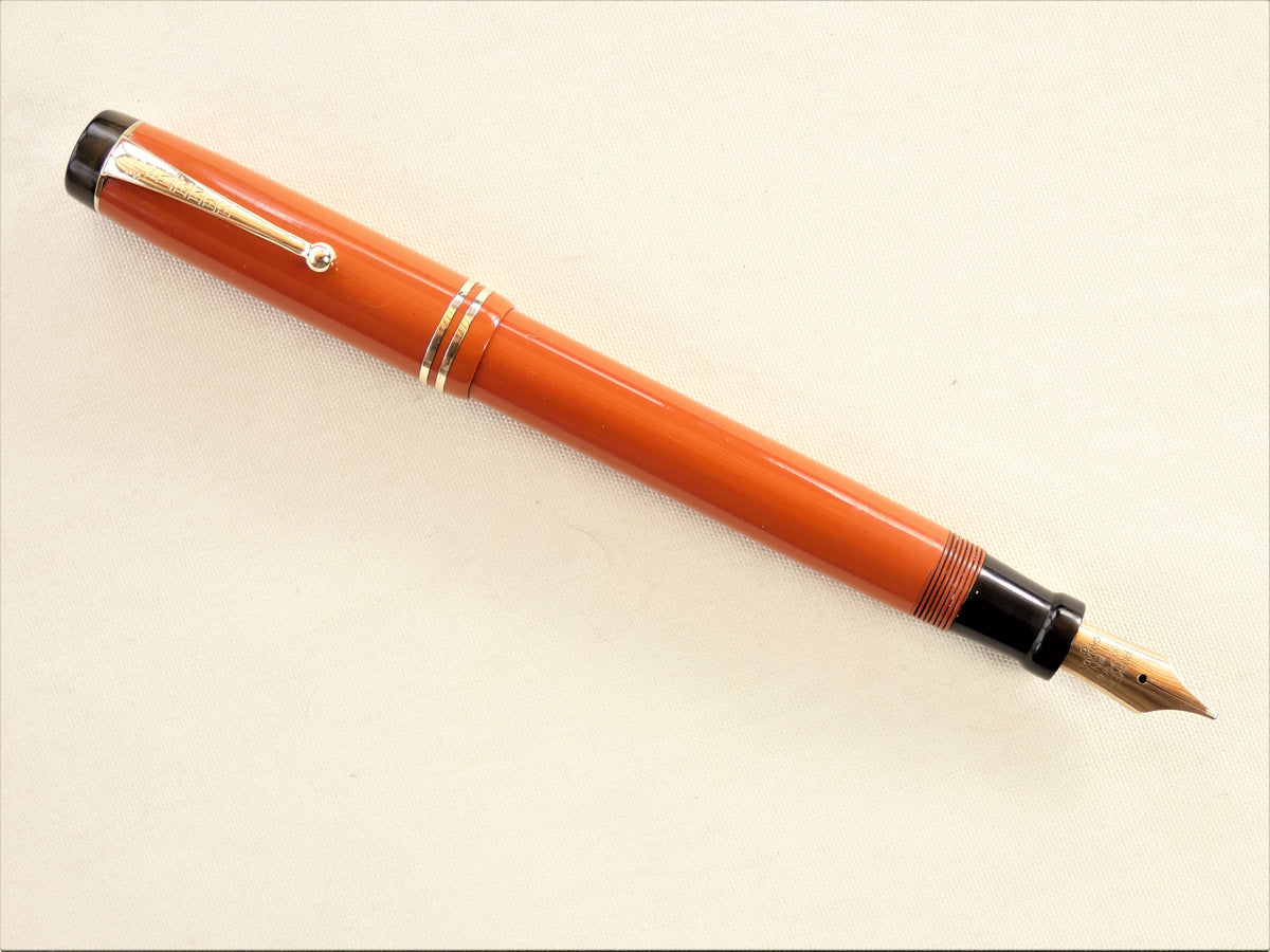 1929年版PARKER Duofold Senior Orange万年筆2本目 CIRCA 1926 PARKER DUOFOLD SENIOR 