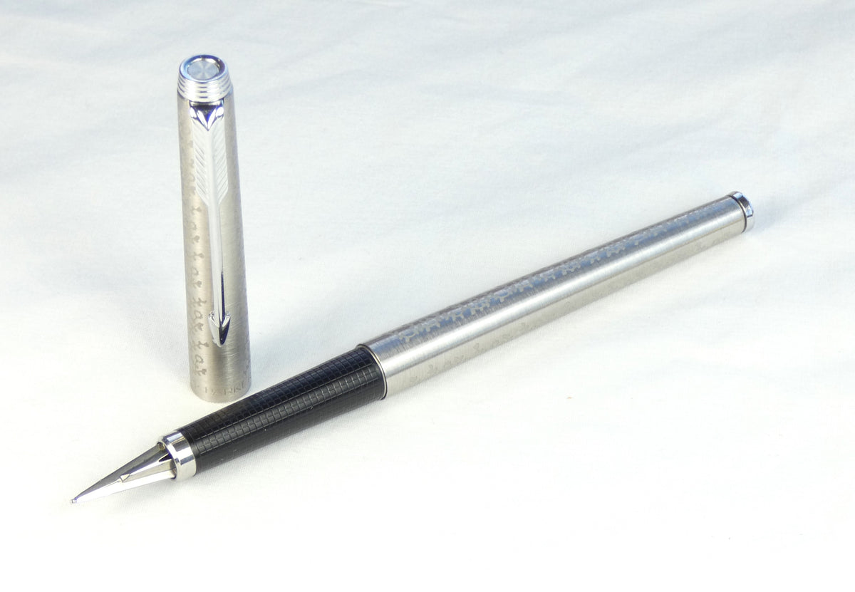 Parker 180 Flighter Floral etched design. 1981 – Collectablepens Parker 180 Flighter Floral etched design. 1981 – Collectablepens