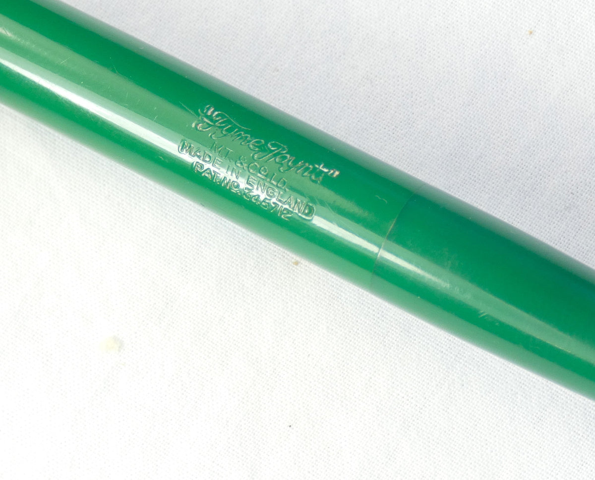 Fyne Poynt 18金製 英国製 ヴィンテージペン Mabie Todd