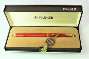 Parker 75 Red Jasper Quartz.