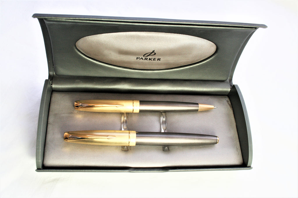 The Parker 100, a very large, handsome pen.