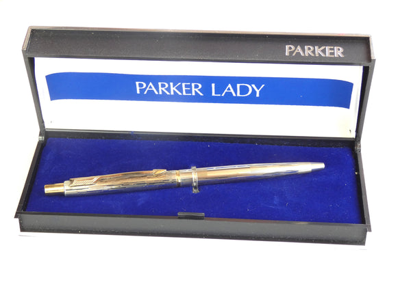 Parker Lady in White rolled Gold