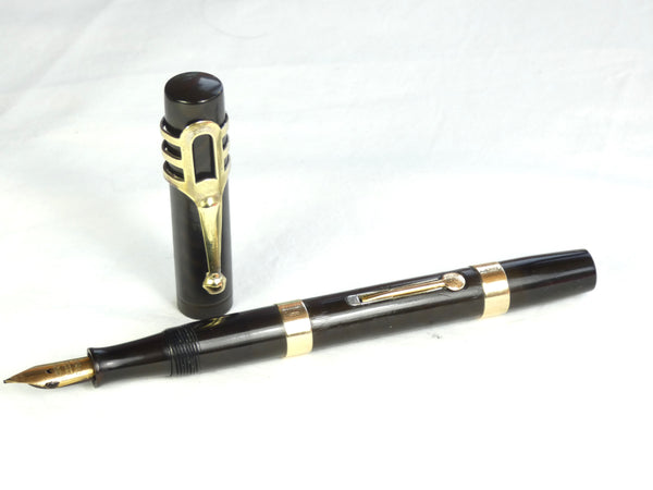 Waterman's 52 with 2 9Ct. Gold Bands
