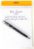 Parker Duofold Aerometric in Black