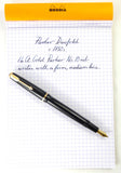 Parker Duofold Aerometric in Black