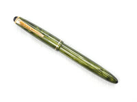 Onoto 22 Fountain Pen/Pencil Set. Striated Green