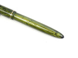 Onoto 22 Fountain Pen/Pencil Set. Striated Green