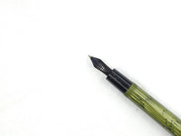 Onoto 22 Fountain Pen/Pencil Set. Striated Green