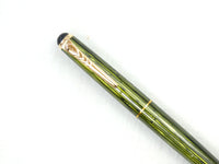 Onoto 22 Fountain Pen/Pencil Set. Striated Green