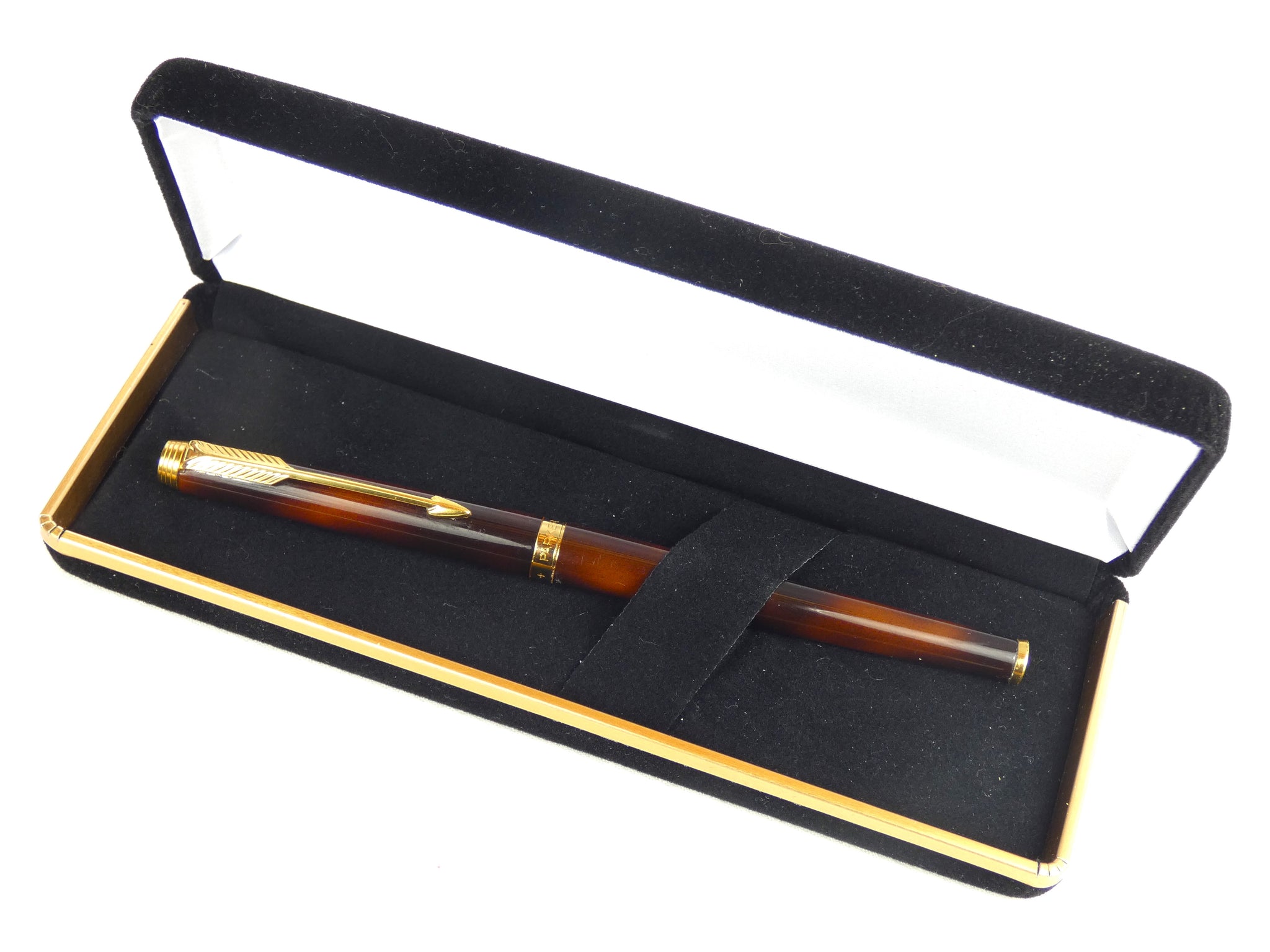 Vintage Walt Disney World Rosewood Roller Pen In Original Rosewood Box 2024 Black Ink NIB