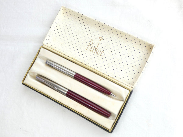 Parker 51 Mk.III Boxed Set in Red