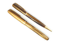 Waterman 503 Set in Honey Brown Striated