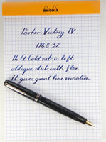 Parker Victory Mk.IV with stub nib