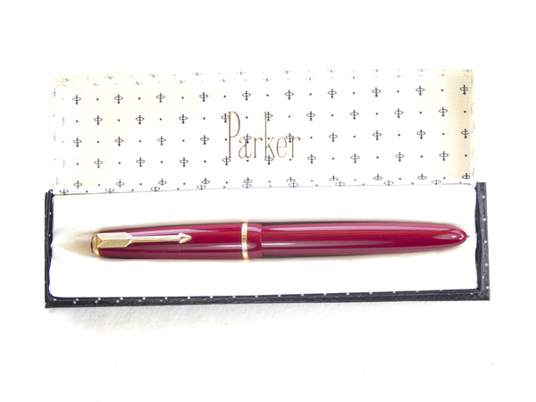 Parker Duofold Junior in red