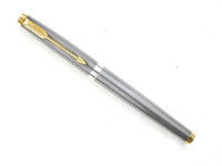 Parker 75 Silver Crosshatch/Cisele