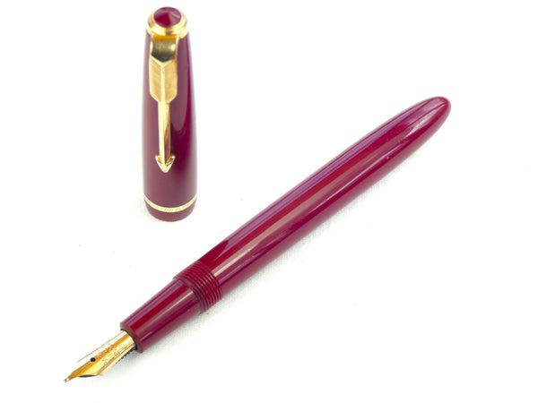 Parker Duofold Slimfold in Red