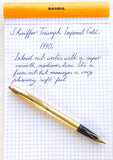 Sheaffer Triumph Imperial Gold