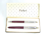 Parker 51 Classic set in English Burgundy