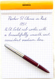 Parker 51 Classic set in English Burgundy