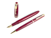 Parker Duofold Slimfold Boxed set in Red