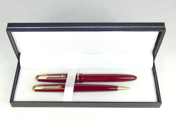 Parker Duofold Slimfold Boxed set in Red