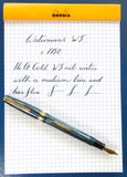 Waterman W5 in Pearl Blue Striated