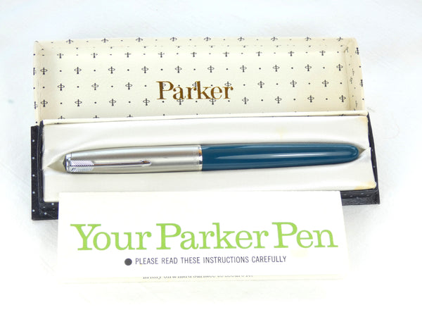Parker 51 Classic in Teal Blue
