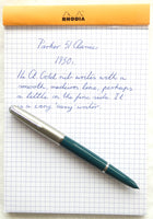 Parker 51 Classic in Teal Blue