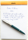 Parker 51 Classic in Teal Blue