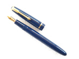 Parker Duofold Slimfold in Blue