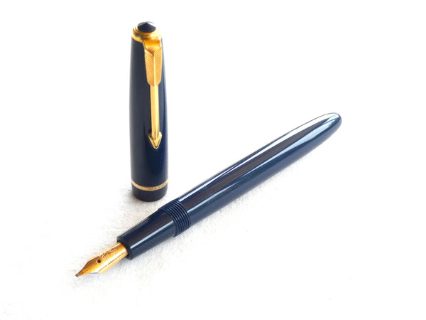 Parker Duofold Slimfold in Blue