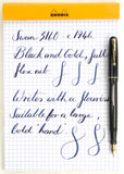 Mabie Todd Swan 3160 with flex nib