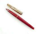 Parker 61 Custom in Rage Red