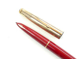 Parker 61 Custom in Rage Red