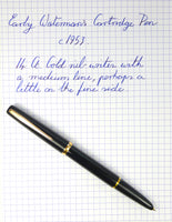 Early Waterman's Cartridge Filler