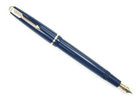 Parker Duofold Junior Aerometric in Blue.